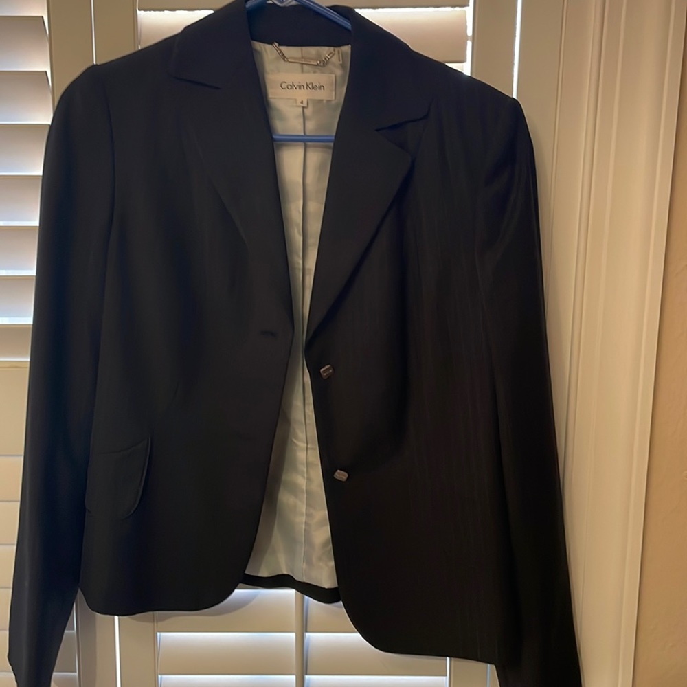 Calvin Klein Lined Blazer